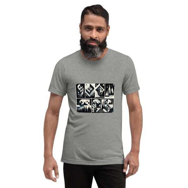 T-shirt tri-blend - Geometria Veloz - Image 3