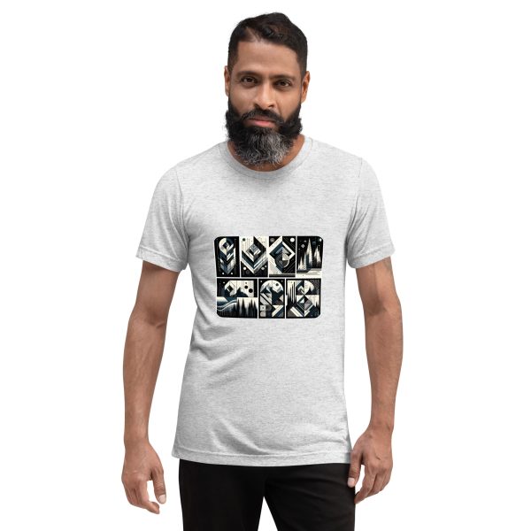 T-shirt tri-blend - Geometria Veloz - Image 4